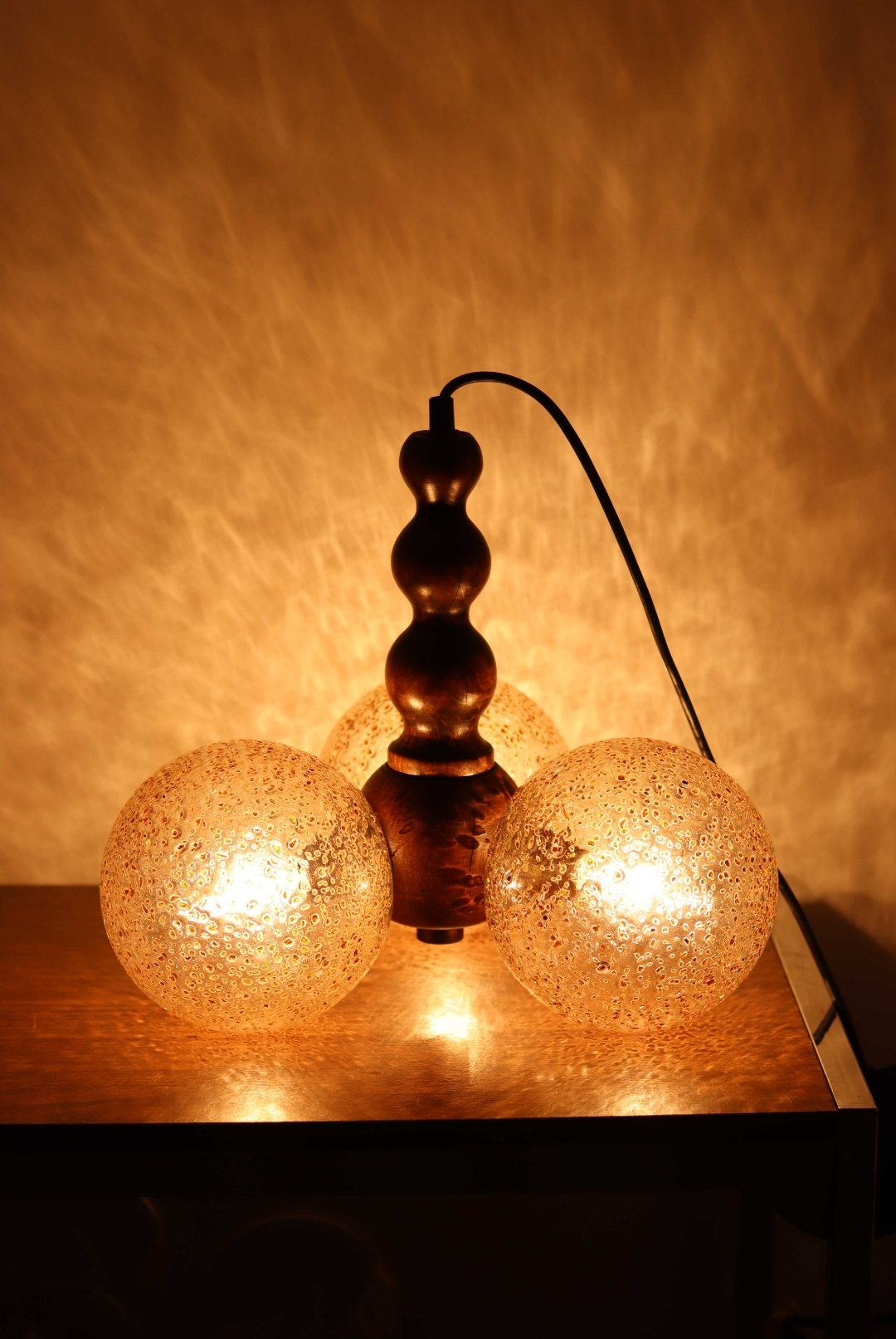 Lampa wisząca lata 70 / 80 - obrazek 2