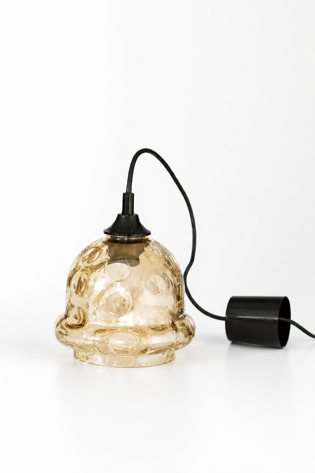 Szklana lampa wisząca Honsel