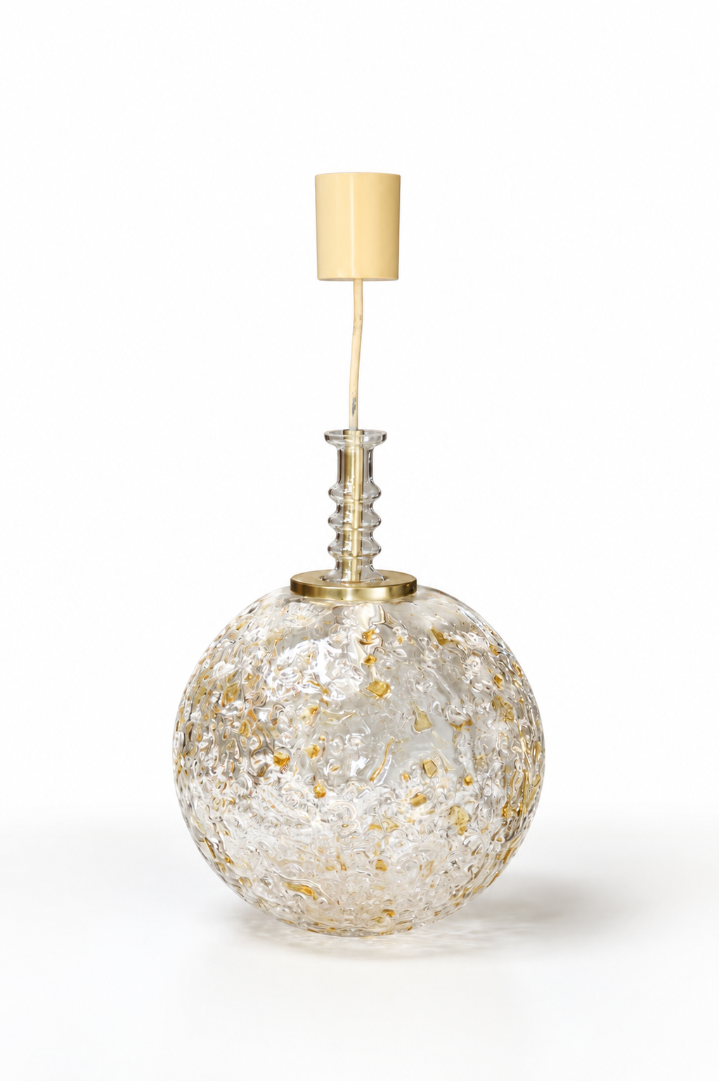 Lampa wisząca kula Doria, Niemcy, lata 60