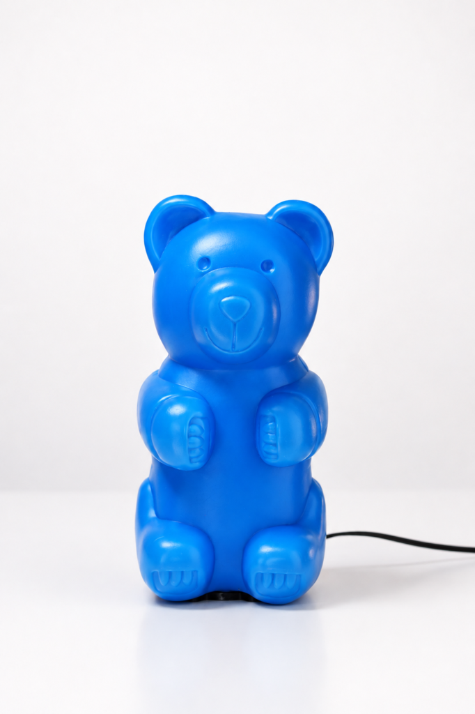 Plastikowa lampka Miś Haribo Messow
