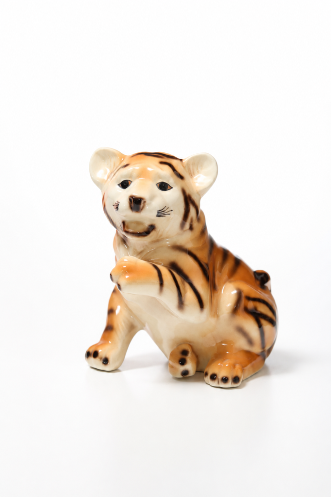 Ceramiczna figurka Tygrys