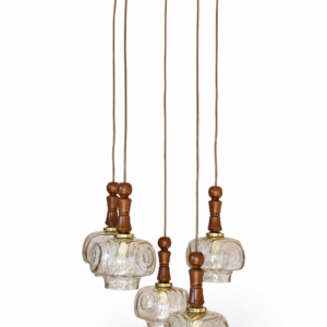 Lampa wisząca kaskadowa vintage KAA Leuchten