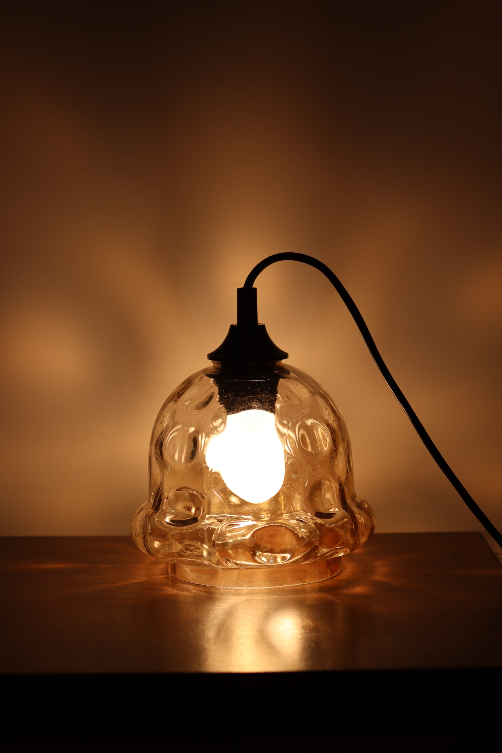 Szklana lampa wisząca Honsel - obrazek 2