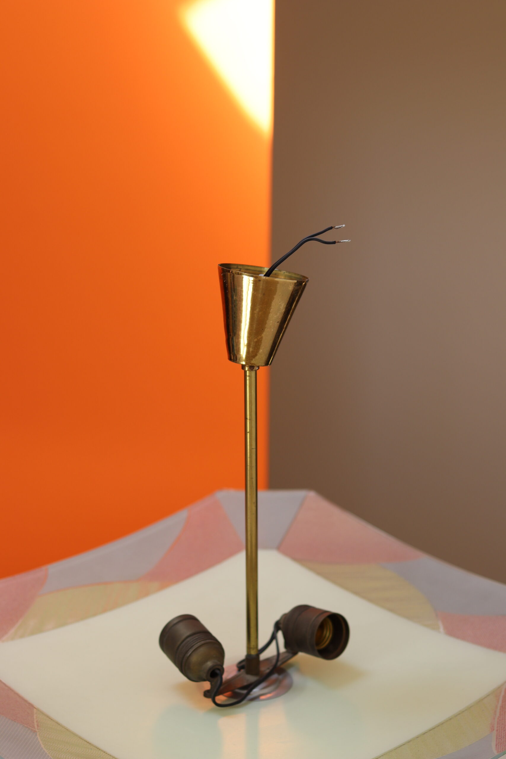 Lampa sufitowa parasolka, lata 60 Niemcy - obrazek 4