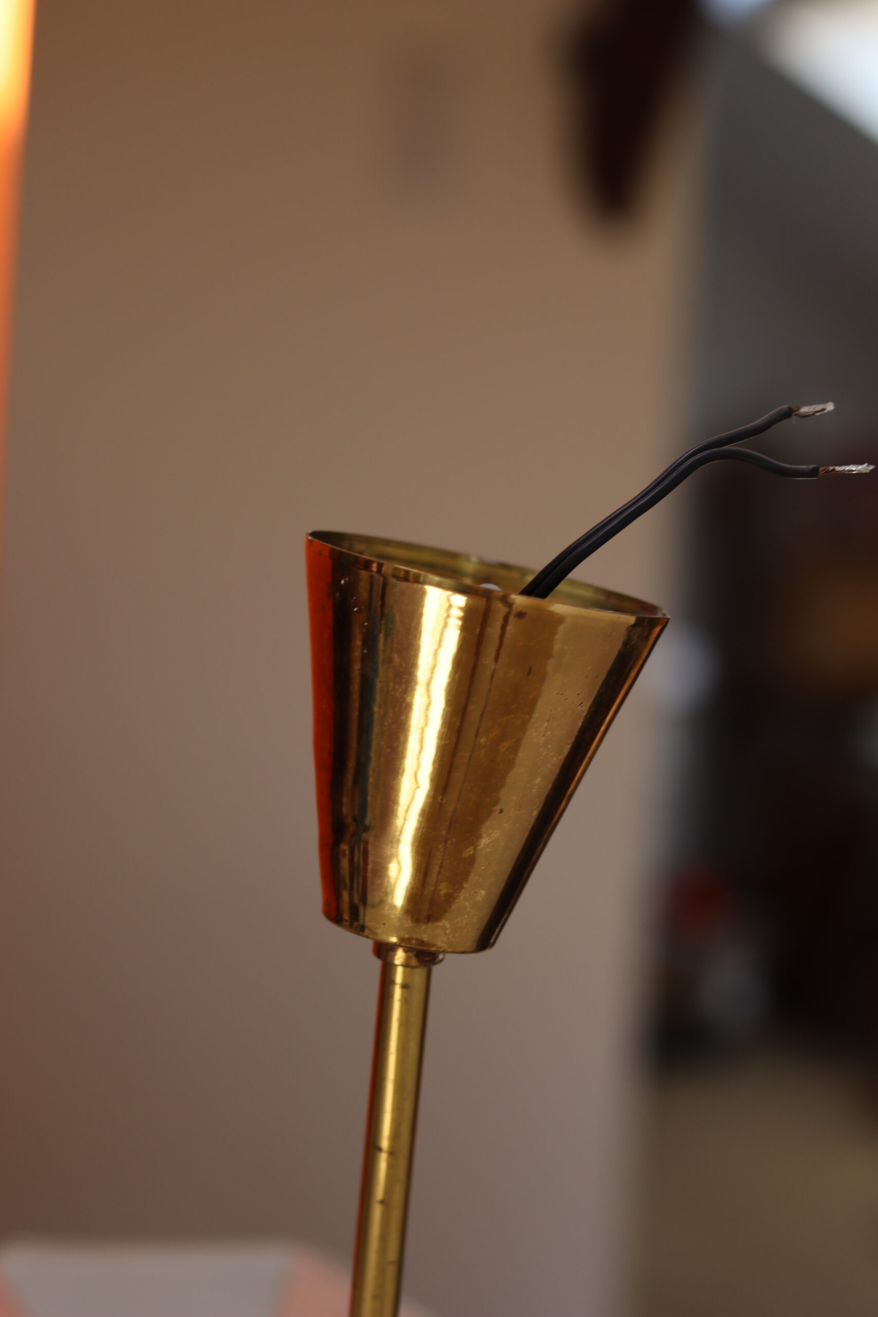 Lampa sufitowa parasolka, lata 60 Niemcy - obrazek 6
