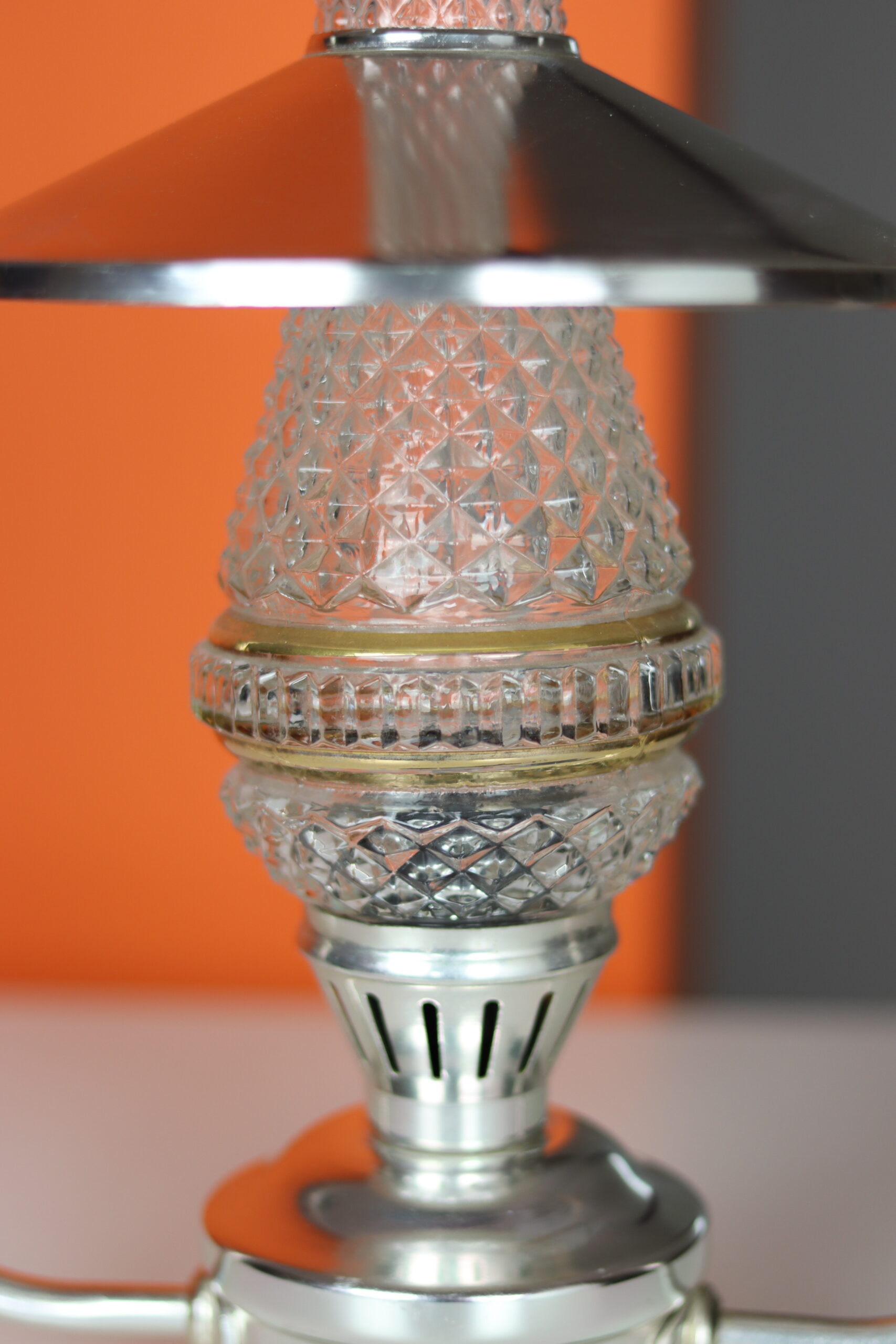 Sufitowa lampa Elektrofem Węgry lata 70 - obrazek 4