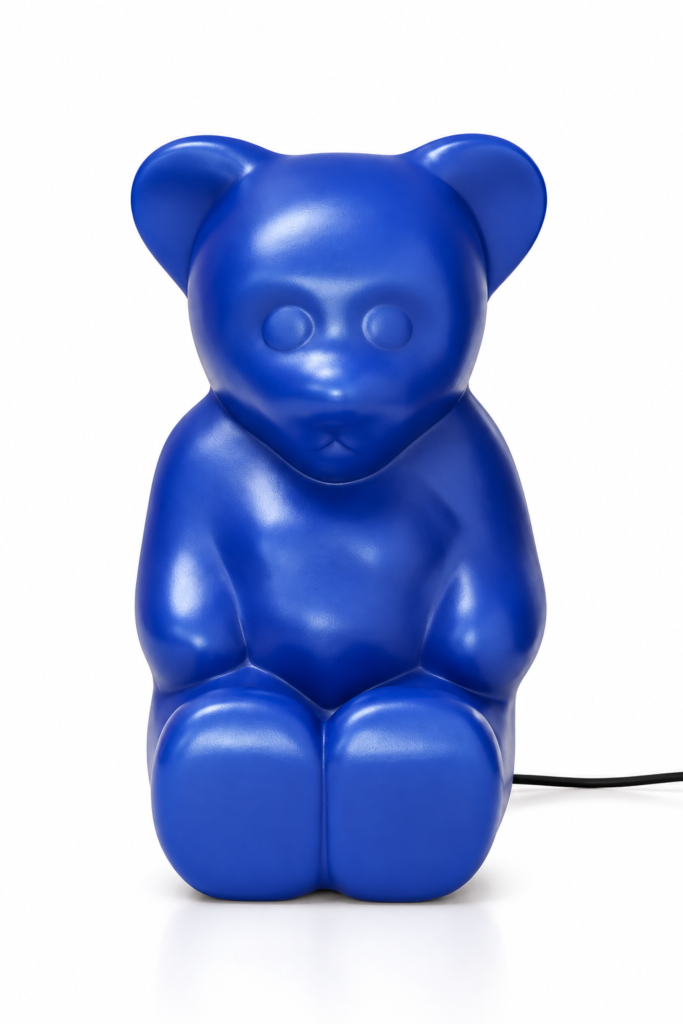 Lampka siedzący miś Lumibär, Flötotto lata 90