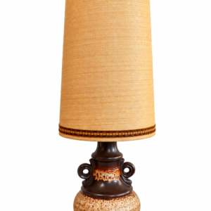 Podłogowa lampa w stylu fat lava