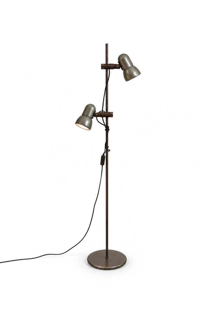 Lampa podłogowa KPM Leuchten, lata 70