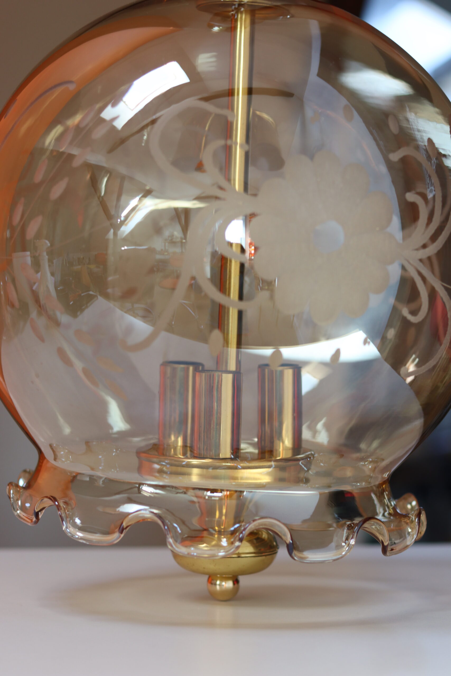 Lampa wisząca Honsel, lata 70 - obrazek 6