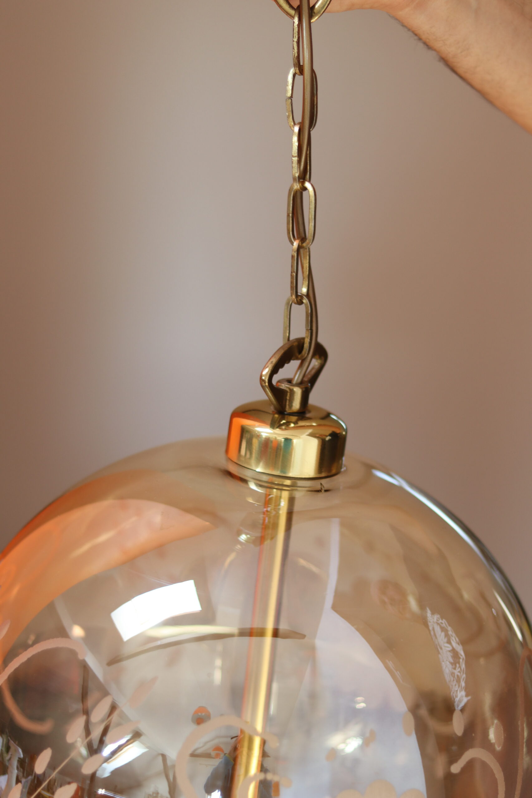 Lampa wisząca Honsel, lata 70 - obrazek 7