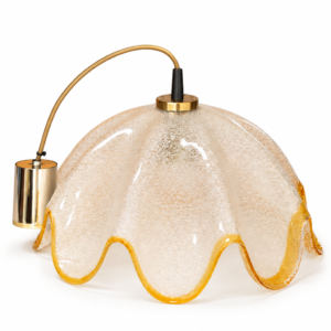 Lampa wisząca w stylu Murano, lata 60