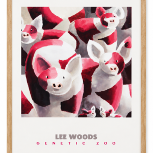 Oprawiony plakat Genetic Zoo