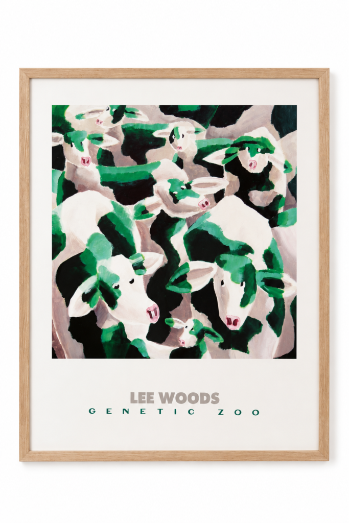 Oprawiony plakat Genetic Zoo