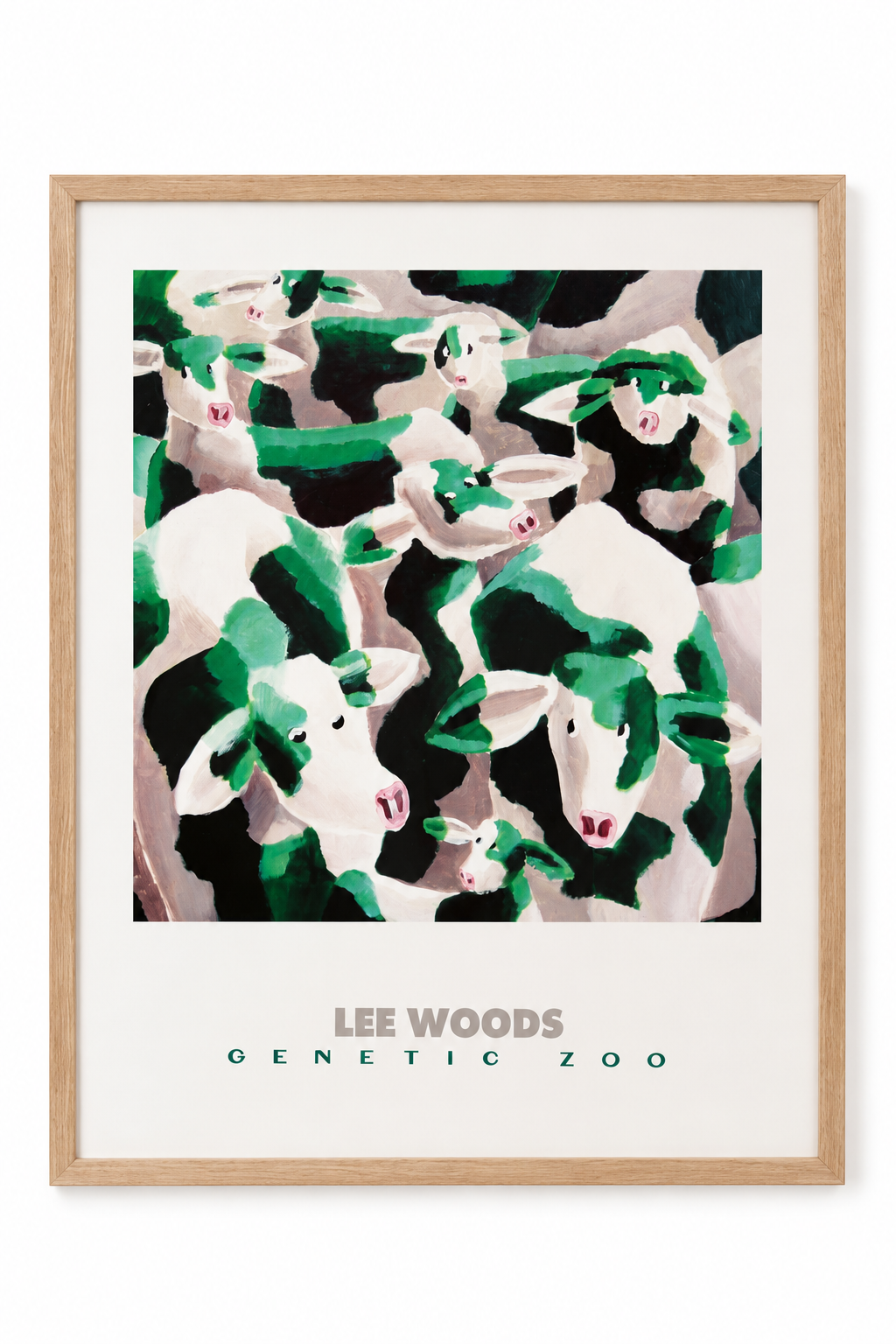Oprawiony plakat Genetic Zoo